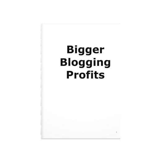 Bigger Blogging Profits