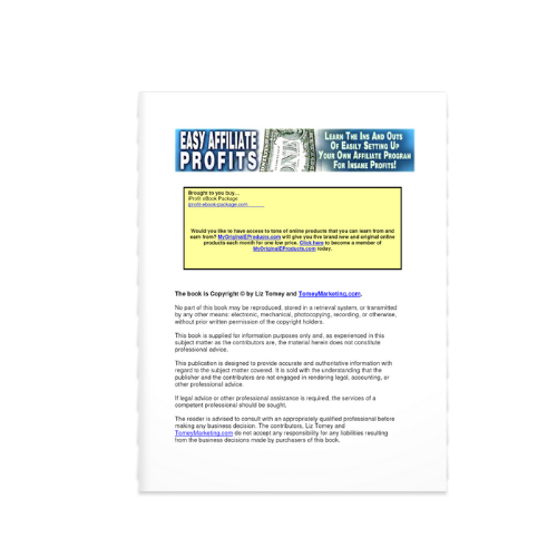 Easy Affiliate Profit
