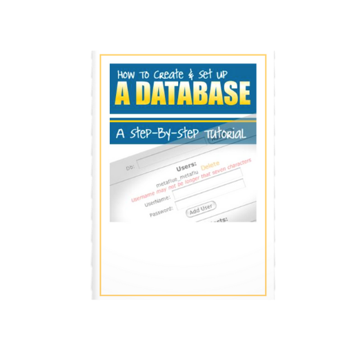 How to Create and Set Up a Database