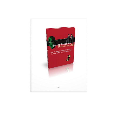 Better Business Budget Planning