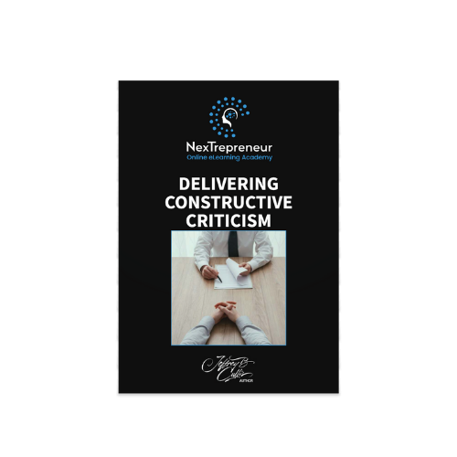 Delivering Constructive Critism